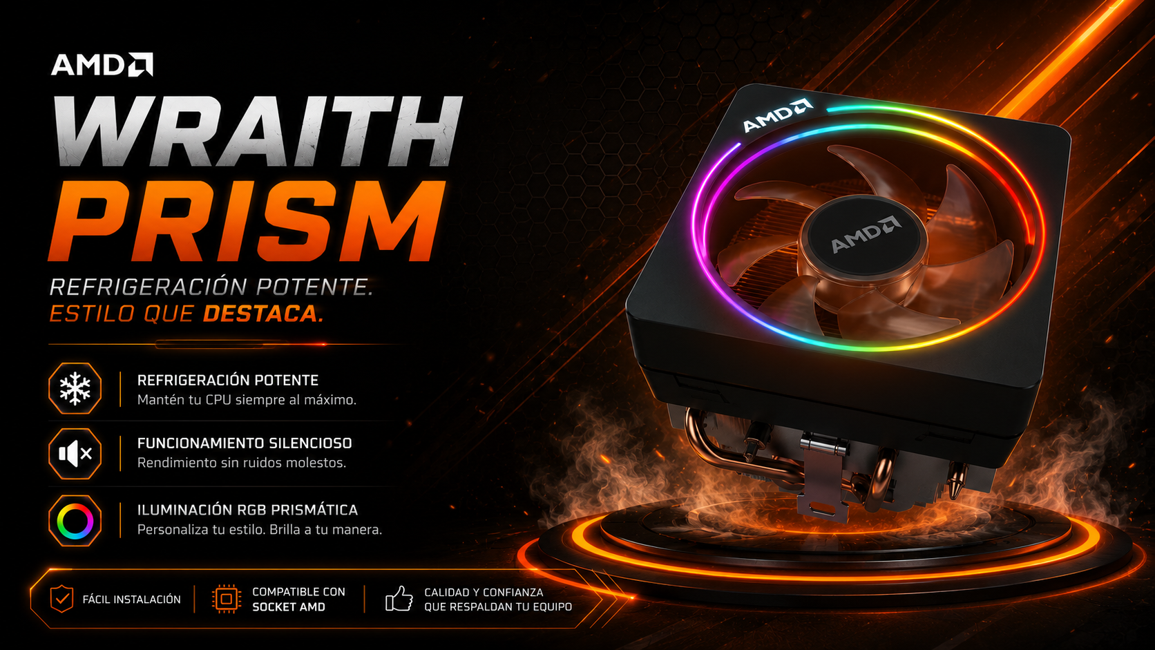Disipador AMD Ryzen AM4